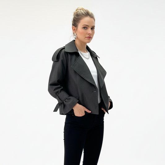 Chaqueta negra para mujer