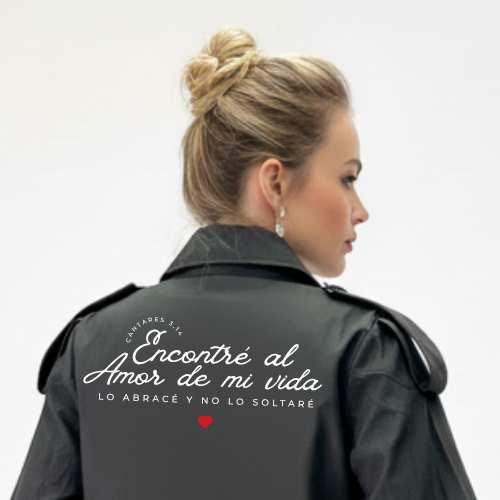Chaqueta negra para mujer