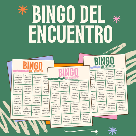 PDF Actividad para fin de año "Bingo del Encuentro"