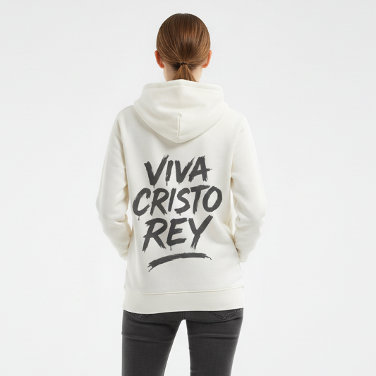 Hoodie marfil Unisex VCR