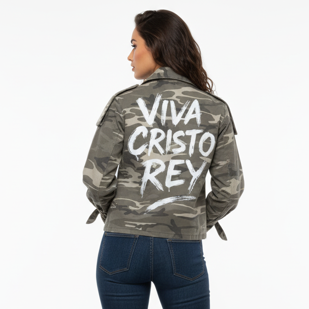 Chaqueta camuflada para mujer VCR