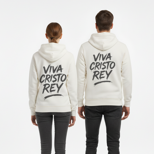 Hoodie marfil Unisex VCR